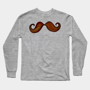 Moustache Long Sleeve T-Shirt